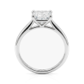 Iris - solitér s moissanitem v brusu princess | My Moissanite