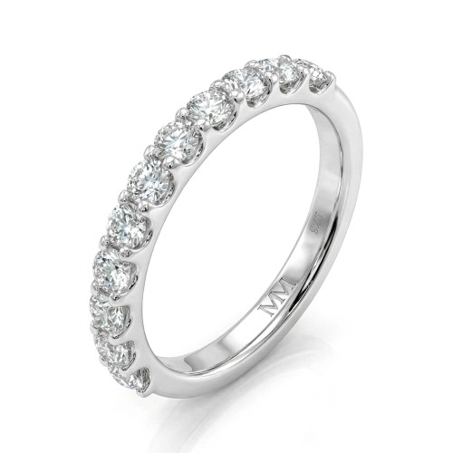 Evertina - eternity prsten s moissanitem